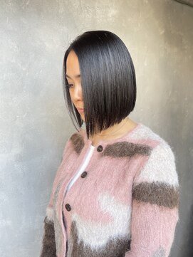 スロウヘアシェア(slow hair×share) 大人ボブ