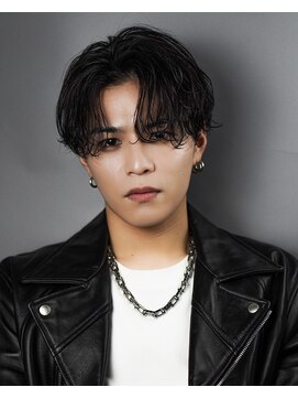 オーシャントーキョー 渋谷(OCEAN TOKYO) フェザーパーマセンターパートニュアンスパーマシャドウパーマ