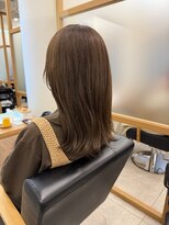 リュクスバトーバイトリコ 船橋南口店(Luxe BATEAU by tricot) オリーブベージュ×くびれレイヤー/20代30代40代