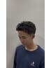 【学割U24】【松田指名限定クーポン】メンズカット¥3000