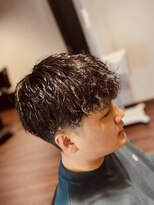 ジェイソンバーバー 2nd(JASON BARBER)&nbsp;波巻きスパイラル【メンズカット/スパイラルパーマ/バーバー】