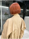 【MISATO】ミニボブ_オレンジカラー