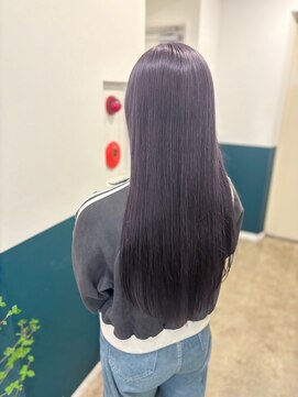 ヘアーブレイス(hair brace) ラベンダーグレージュ