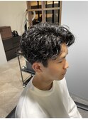 【長野市/メンズ】カット×スパイラルパーマ