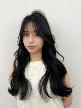 アマトウキョウスマートサロン(AMA TOKYO×Smart Salon) 韓国ヘア 2wayバング レイヤーカット くびれヘア 顔周り