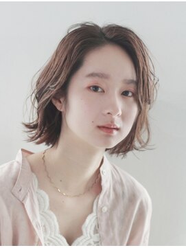 モッズヘア 福岡天神店 mod's天神 柔らかブラウン外ハネボブ