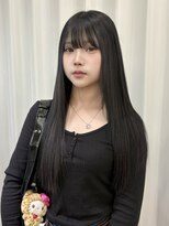 ジーナ 名駅(XENA.) 《karin》透明感black/名駅/名古屋/名古屋駅/艶カラー/カラー