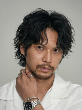 フィフスパーク(fifth PARK) 渋谷大人男子緩めツイストスパイラルパーマメンズマッシュ30代