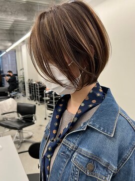 ジルブラン 横浜関内(JIL BLAN) ハイライトバレイヤージュダブルカラーケアブリーチ30代40代