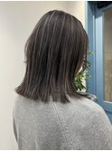 黒髪/クラゲヘアー/オリーブグレー/小顔/ココアベージュ/一宮