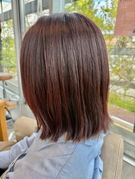 ルックアット(Look at) 【Look at】大人ガーリーボブ着物ミディアムレイヤーカット