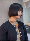 ◇暗めカラー/レイヤーカット/ボブ/髪質改善ストレート/表参道