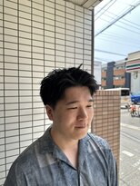 スウェル 船橋店(Swell)&nbsp;MEN’S HAIR/サーフカール/刈り上げセンターパート/船橋