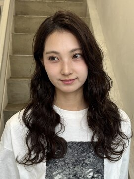 クロト(Clotho) 波巻きパーマ/ロング髪質改善白髪ぼかしセミロングボブショート