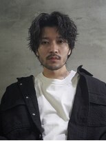 クオル キャスト 神戸三宮(QOL×cast) 波巻スパイラルパーマツイストスパイラルパーマ無造作ヘア