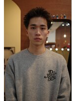 エディ(Edy)&nbsp;メンズスパイキーショート刈り上げスキンフェード眉毛カット岡山