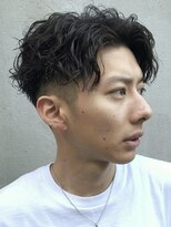 エリマバイフィフス 調布(elima by fifth) 調布メンズショートツイストスパイラルパーマメンズパーマゆるめ