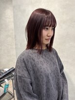 オンドバイサク(ondo by Saku) 暖色カラー/ボブ/ブリーチ無しカラー/20代/30代