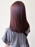 似合わせカット+ノンジアミンカラー+ハホニコトリートメント+marbb ￥14,300