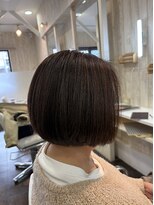 ネクサス イング 宮野木店(nexus-ing) 髪質改善白髪染めで叶える まとまり美髪ボブ