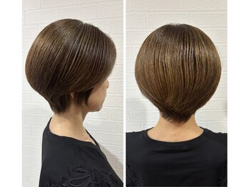 えほん美容室の写真/一人一人の髪質と骨格に合ったショートをご提案！丁寧なカウンセリングと技術で再現性の高いスタイルに♪