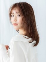 ドクターズサロン LAB 小山店&nbsp;髪質改善ワンカールモカブラウンくびレイヤーl小山20代30代40代