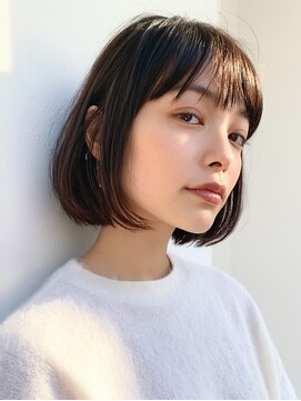 ロディーナコク 大口 新子安(rodina.coc) ダークパープル/ナチュラルショート/ミルクブラウン/夏/大口子安
