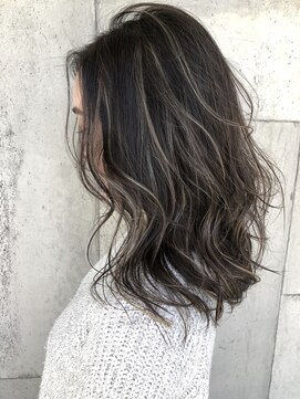 ルモア(RUMOR) Rumor×【ハイライトグラデーションカラー】ダークベージュ