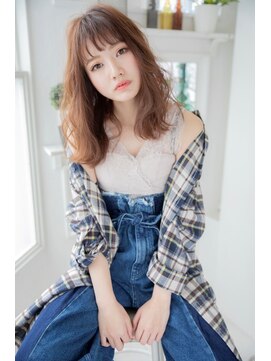 フェリーチェ ヘアデザイン(felice HAIR DESIGN) 無造作カール*外国人風透明感カラー