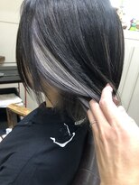 ファシオ ヘア デザイン(faccio hair design)&nbsp;インナーカラー×ボブ