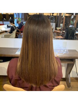 ピースリーヘア バイ カーサ(peathree.hair by CASA) 水素トリートメント×ロング