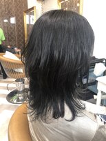 ロンドアベニール 北千住(Lond avenir)&nbsp;namie ウルフレイヤーで個性的なヘアスタイルを!