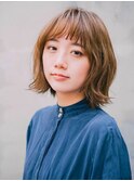大人かわいい♪ナチュラルボブ♪似合わせカット
