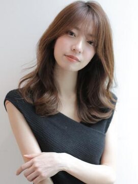 アグ ヘアー ハフ 上田店(Agu hair haf) 《Agu hair》大人っぽ女神巻きロング