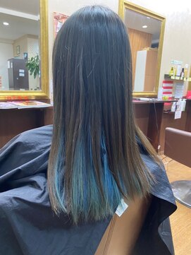 キュアスペース(CURE SPACE) インナーカラー【ブルーラベンダー】