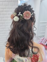 リルミー(Lilme)&nbsp;【ヘアセット】ふわふわ♪ハーフアップアレンジ♪ ＊Lilme＊