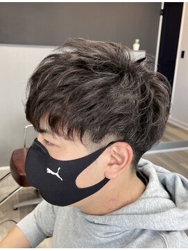 ネジヘアライフ(Nezi Hair Life) メンズ　ニュアンスパーマ