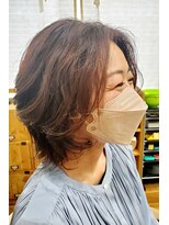 リビングヘアルーム(LIVING HAIR ROOM)&nbsp;ウェーブ　スタイル