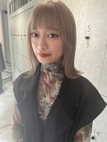 アース コアフュールボーテ 長野駅前店(EARTH coiffure beaute) ホワイトミルクティーベージュ