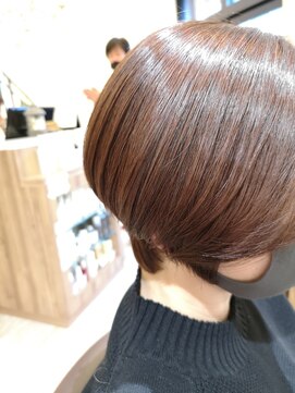 ルシードスタイル クリザンテーム 白髪染め/白髪ぼかし/ハイライト/カラー/ショート/ボブ