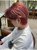 メンズカシスピンクカラー