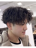 オーシャントーキョー 心斎橋(OCEAN TOKYO WEST)&nbsp;波巻きパーマメンズツイストスパイラルパーマツーブロック