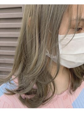 タカ 田町店(TAKA) レイヤーカット　オリーブベージュ