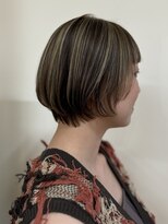 ヘアメイク シンズ ヤシマ(Hair Make SHIN'S YASHIMA)&nbsp;ショートボブ/小顔カット/ハイライトカラー/高松