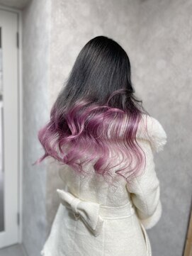 ワンズ リー 上大岡店(One's ly) 前髪/アンブレラカラー/こなれミディ/イメチェン/ウェーブパーマ