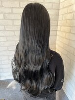 ルノン フィージュ(LUNON fieju)&nbsp;オフブラック/暗髪/髪質改善カラー