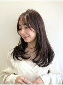 韓国風トレンド顔周りレイヤーカット☆