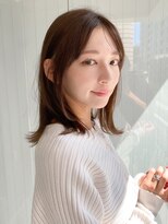 エトラ 渋谷店(etora)&nbsp;小顔 フェミニンロング メルティーカラー 似合わせカット"