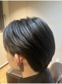 ナチュラルストレートショート