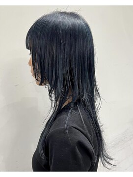 ピチカート パクト(pizzicato pacto) レイヤーカット　ネイビーブラック